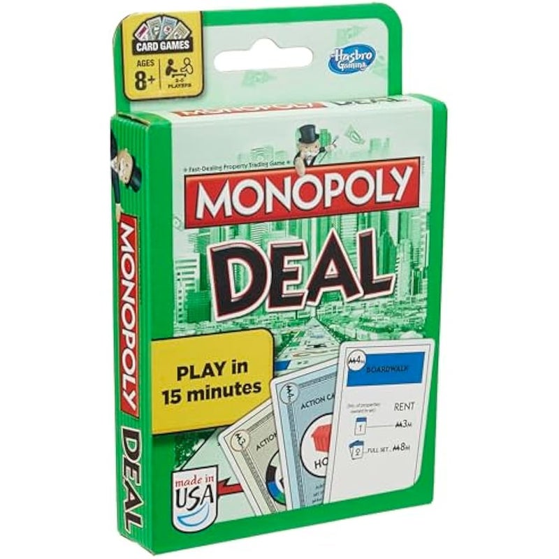 لعبة بطاقات مونوبولي Deal من هاسبرو - Image 2